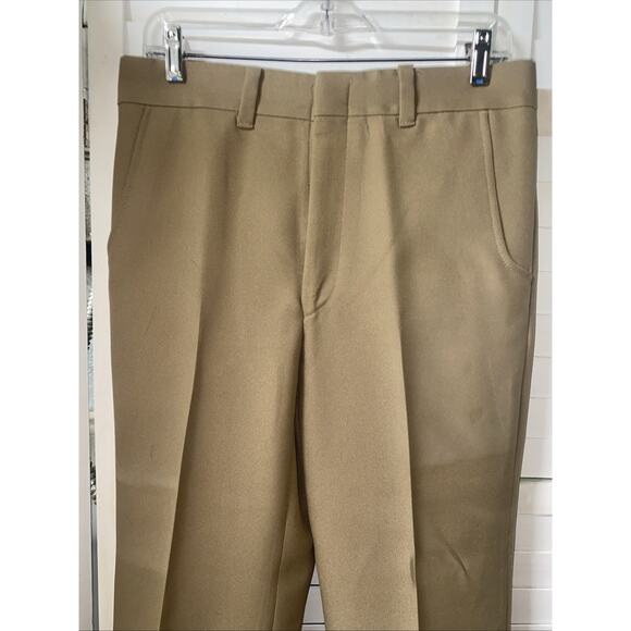 Vintage Sears The Men's Store Polyester 3 Piece Suit Khaki Tan Brown 39R - Picture 11 of 15